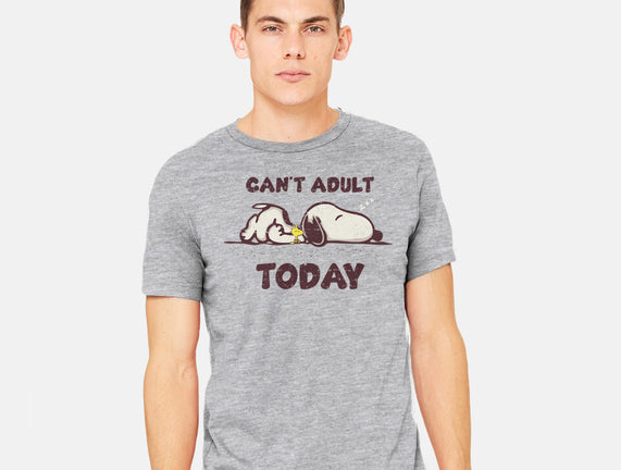 Snoopy Can't Adult