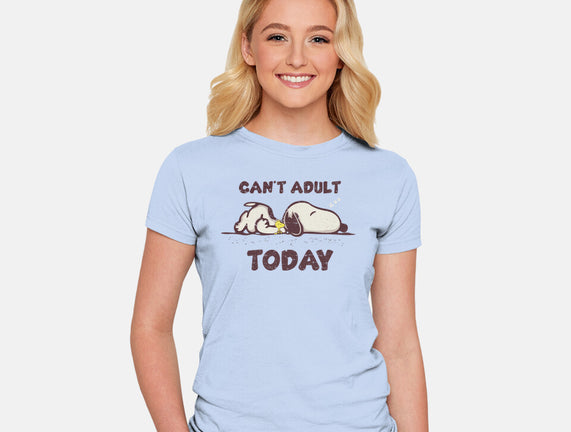 Snoopy Can't Adult