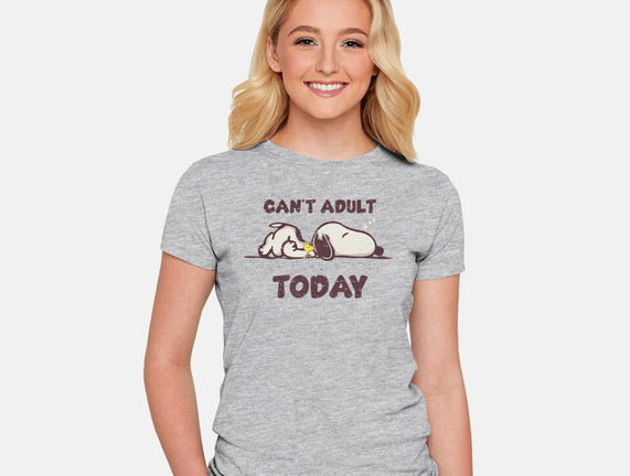 Snoopy Can't Adult