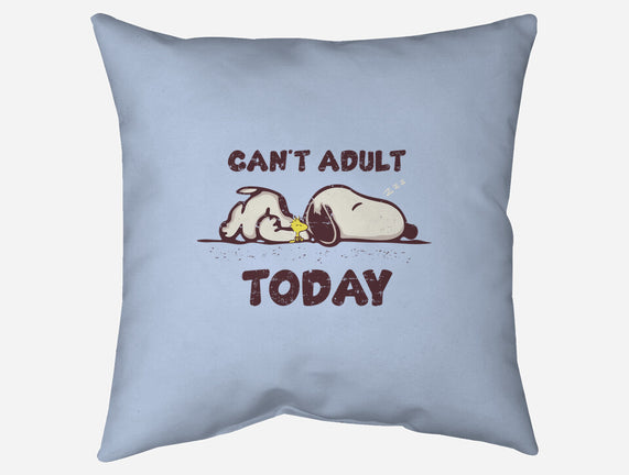 Snoopy Can't Adult