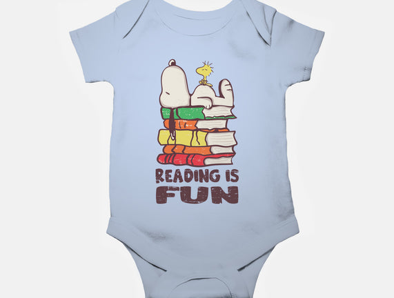 Reading Is Fun With Snoopy