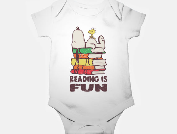 Reading Is Fun With Snoopy
