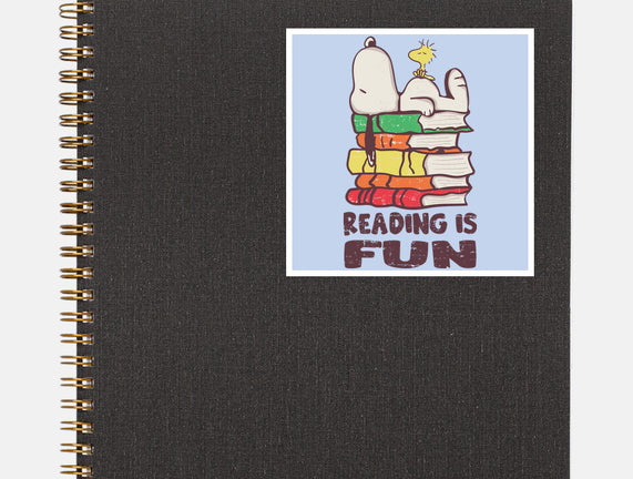 Reading Is Fun With Snoopy