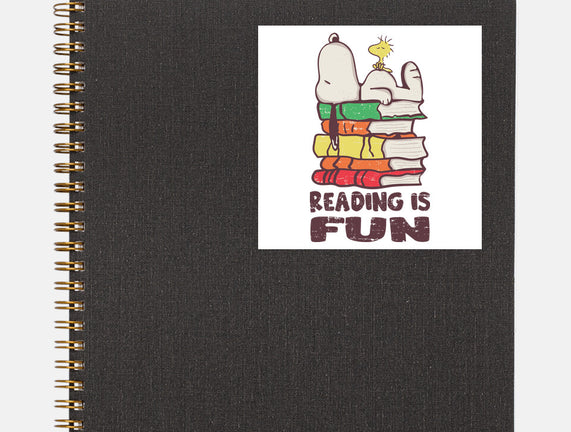 Reading Is Fun With Snoopy