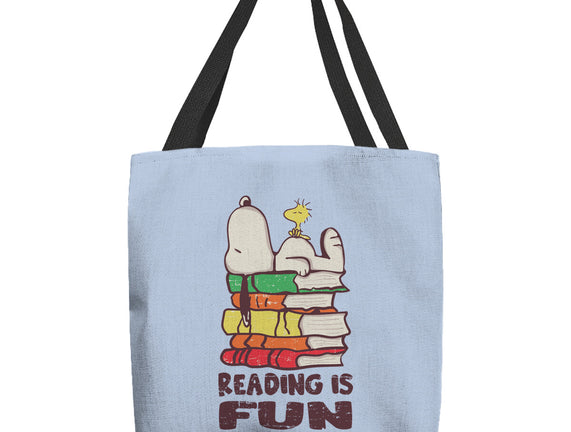 Reading Is Fun With Snoopy