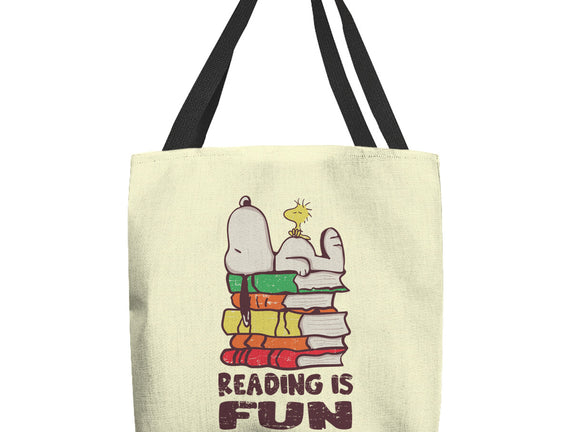 Reading Is Fun With Snoopy