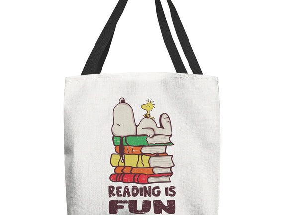 Reading Is Fun With Snoopy