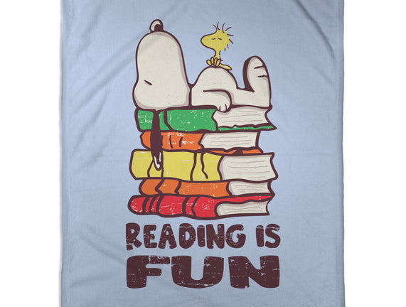 Reading Is Fun With Snoopy