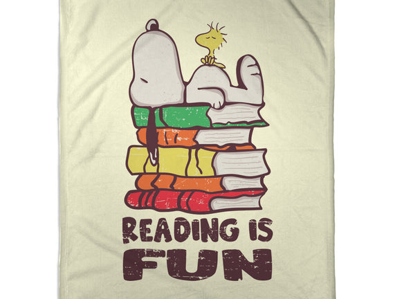 Reading Is Fun With Snoopy