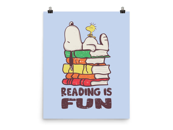 Reading Is Fun With Snoopy