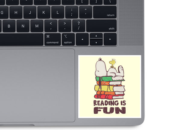 Reading Is Fun With Snoopy