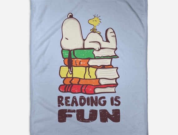 Reading Is Fun With Snoopy
