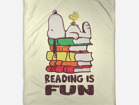 Reading Is Fun With Snoopy