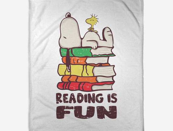 Reading Is Fun With Snoopy