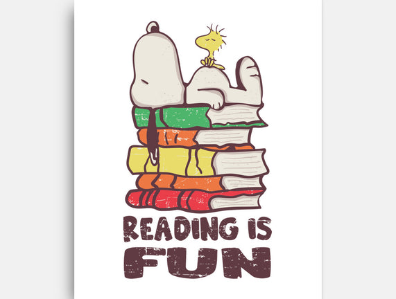 Reading Is Fun With Snoopy