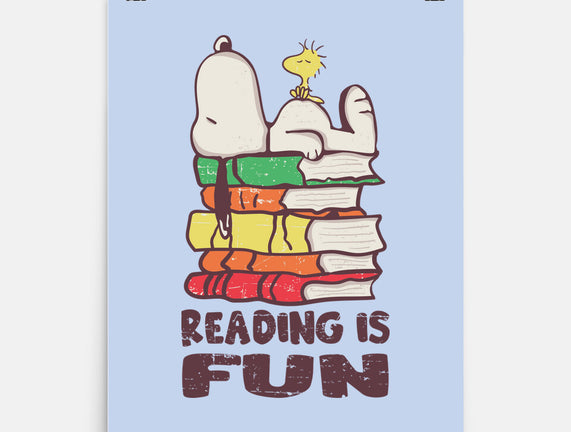 Reading Is Fun With Snoopy