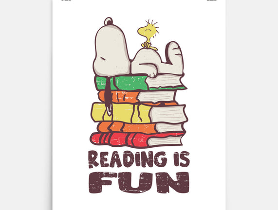 Reading Is Fun With Snoopy