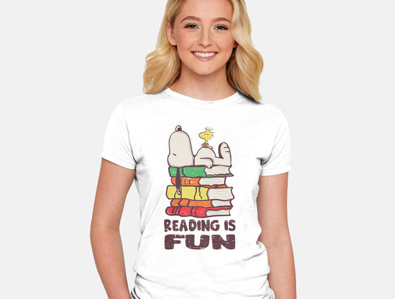 Reading Is Fun With Snoopy