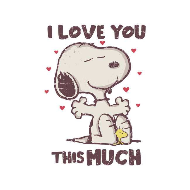 Love You This Much-none removable cover w insert throw pillow-turborat14