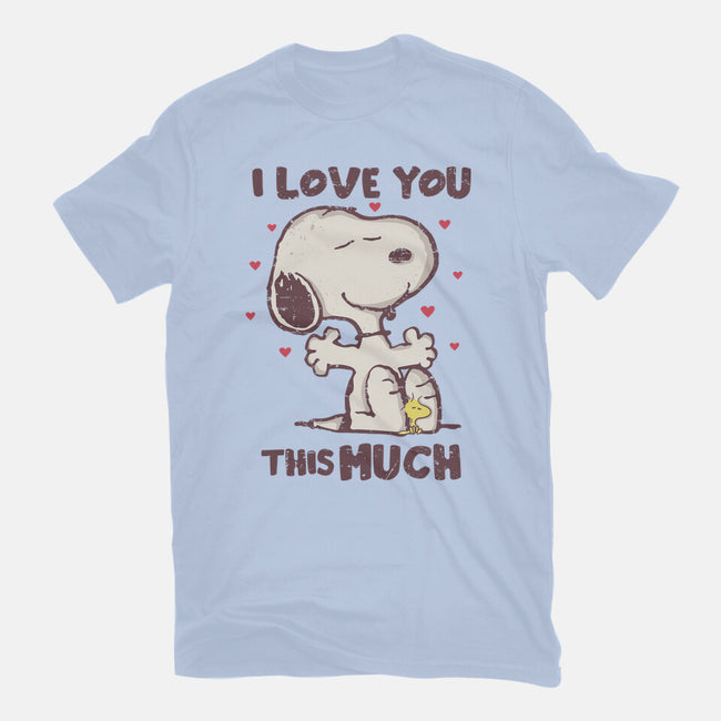 Love You This Much-mens premium tee-turborat14