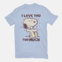 Love You This Much-mens premium tee-turborat14