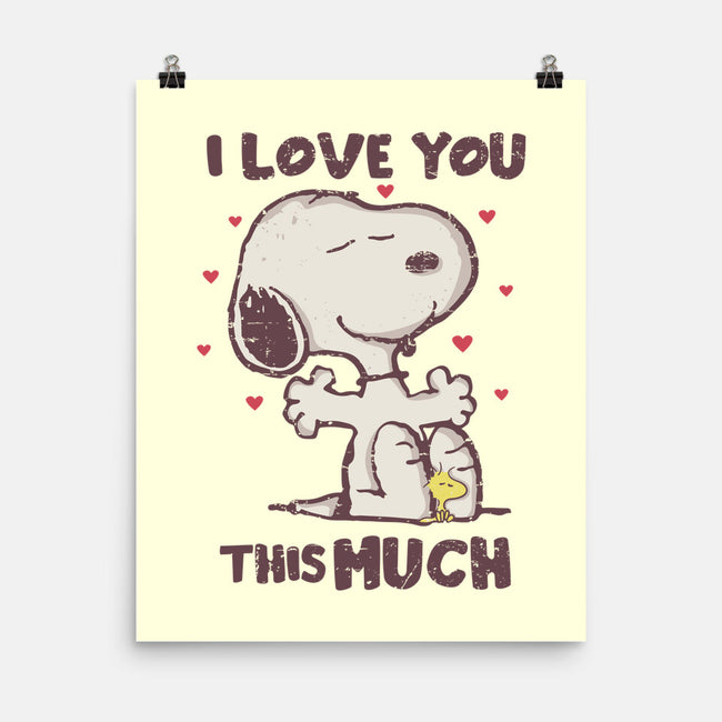 Love You This Much-none matte poster-turborat14