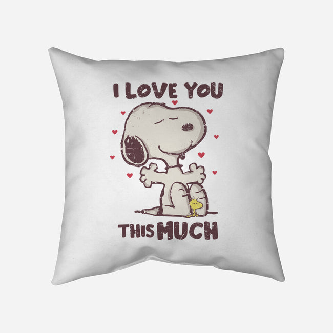 Love You This Much-none removable cover w insert throw pillow-turborat14
