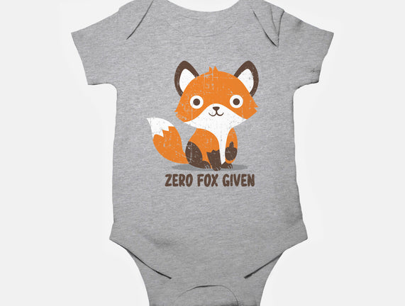 Zero Fox Given
