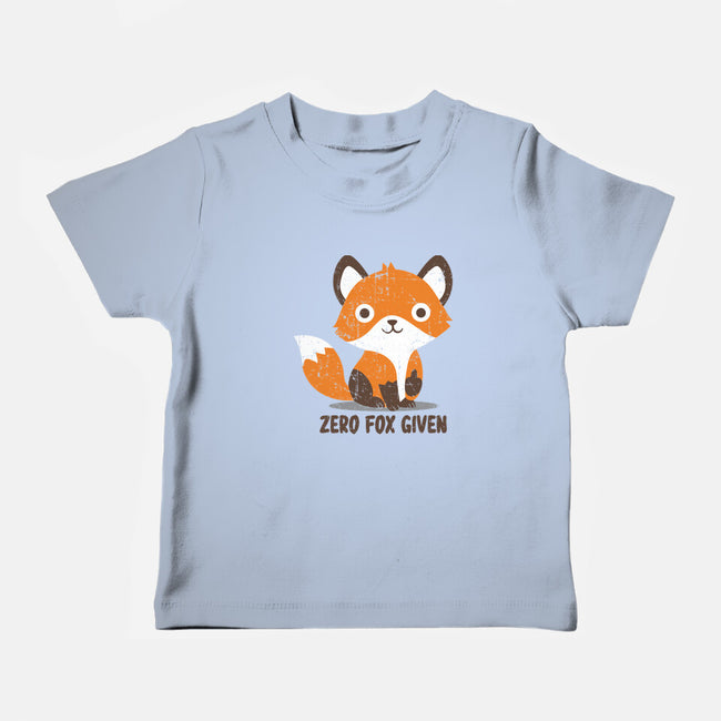 Zero Fox Given-baby basic tee-turborat14