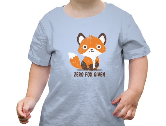 Zero Fox Given