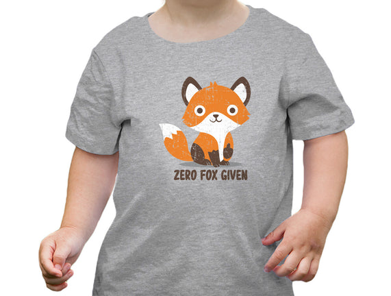 Zero Fox Given