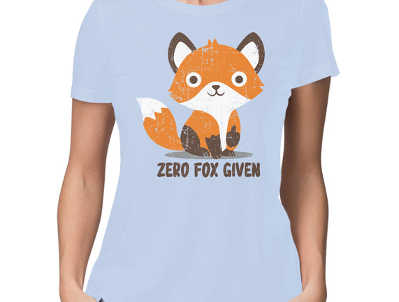 Zero Fox Given