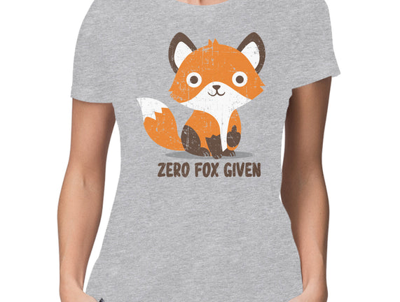 Zero Fox Given