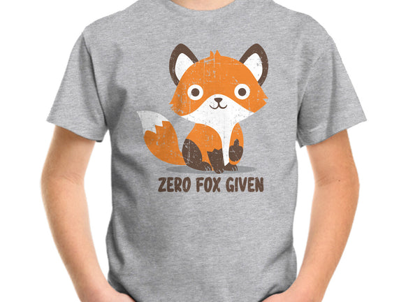Zero Fox Given