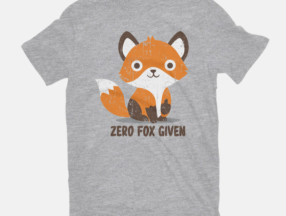 Zero Fox Given