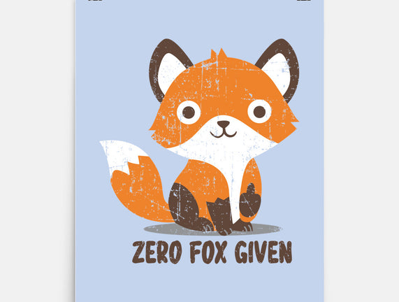 Zero Fox Given