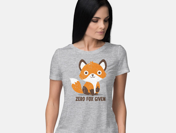 Zero Fox Given