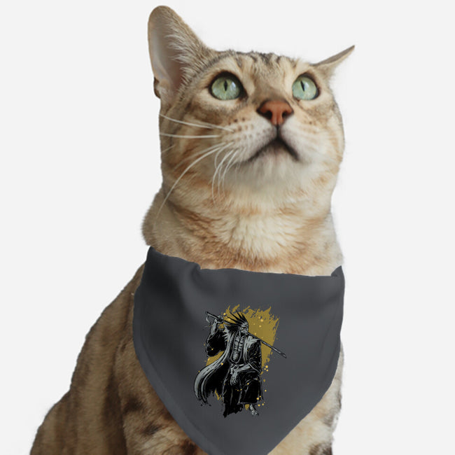 Kenpachi-cat adjustable pet collar-xMorfina