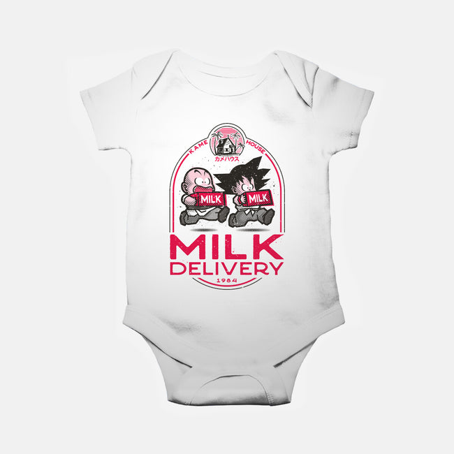 Milk Delivery-baby basic onesie-se7te