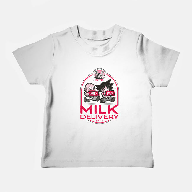 Milk Delivery-baby basic tee-se7te