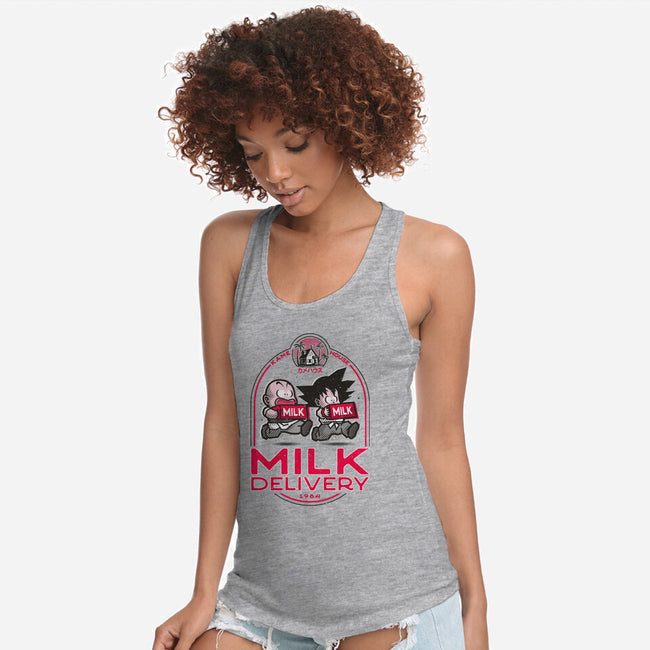 Milk Delivery-womens racerback tank-se7te