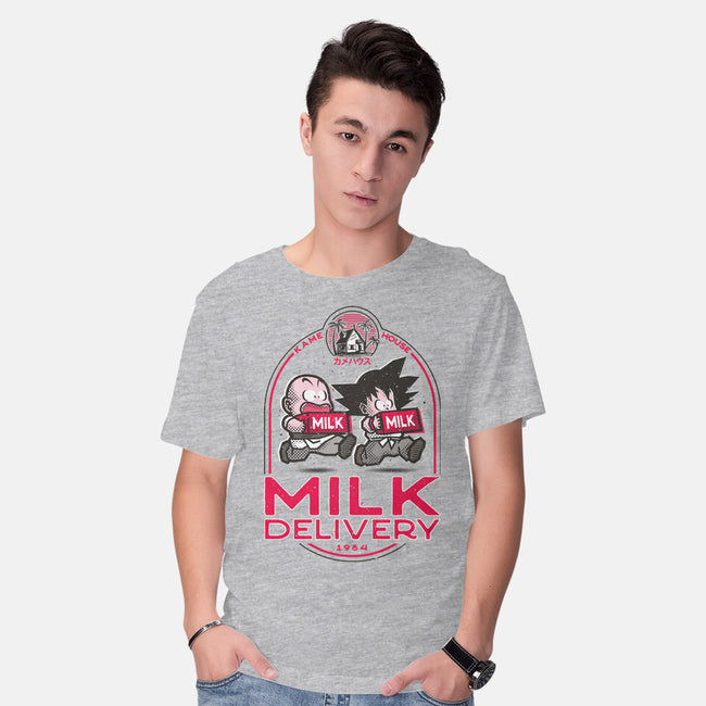Milk Delivery-mens basic tee-se7te