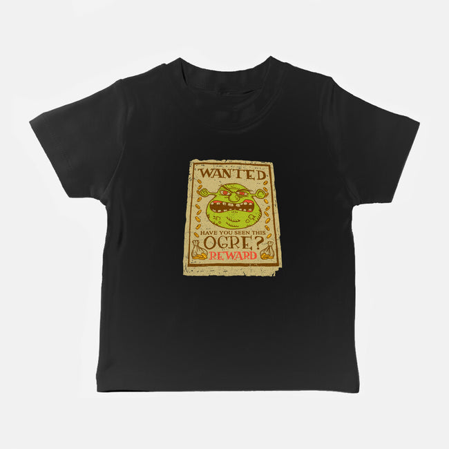 Wanted Ogre-baby basic tee-dalethesk8er