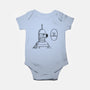 One Beer Bot-baby basic onesie-Melonseta