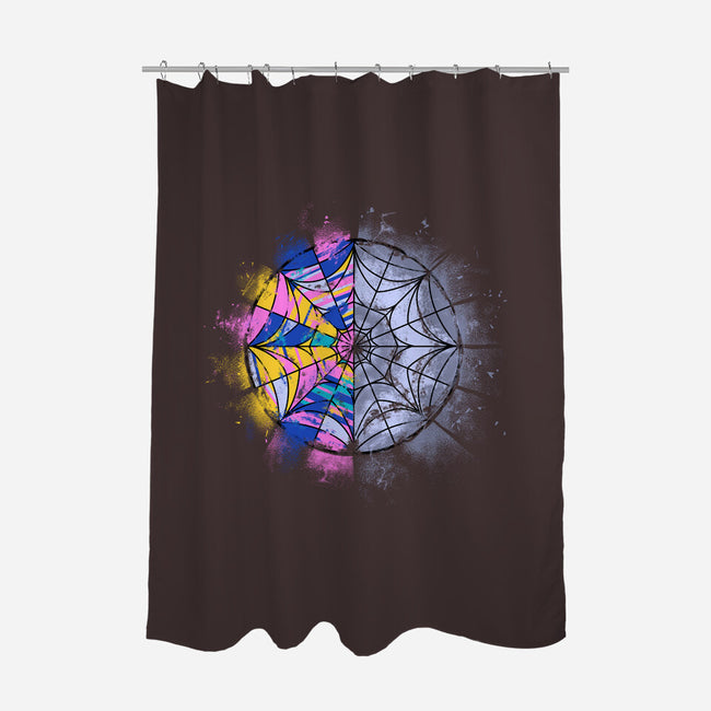 Different Personalities-none polyester shower curtain-IKILO