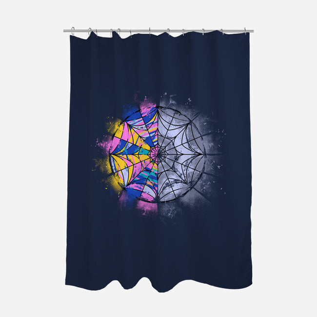 Different Personalities-none polyester shower curtain-IKILO