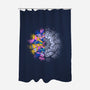 Different Personalities-none polyester shower curtain-IKILO
