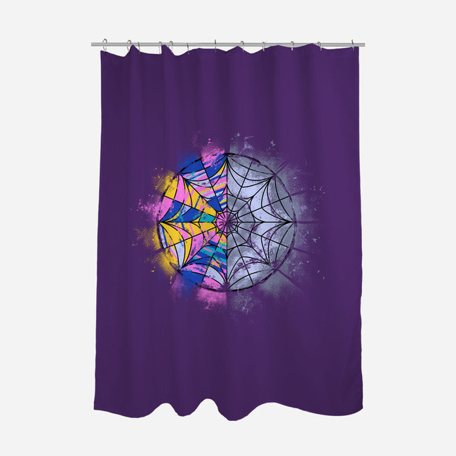 Different Personalities-none polyester shower curtain-IKILO