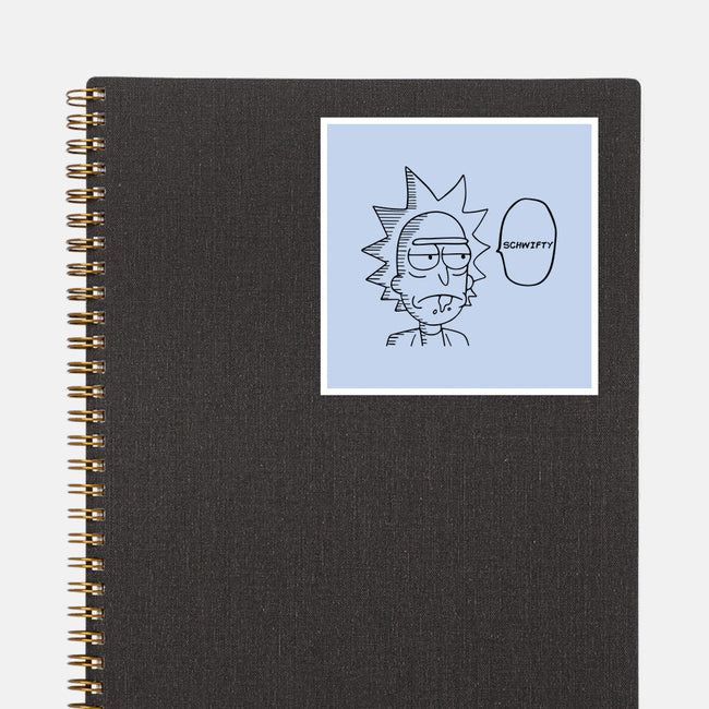 One Science Man-none glossy sticker-Melonseta