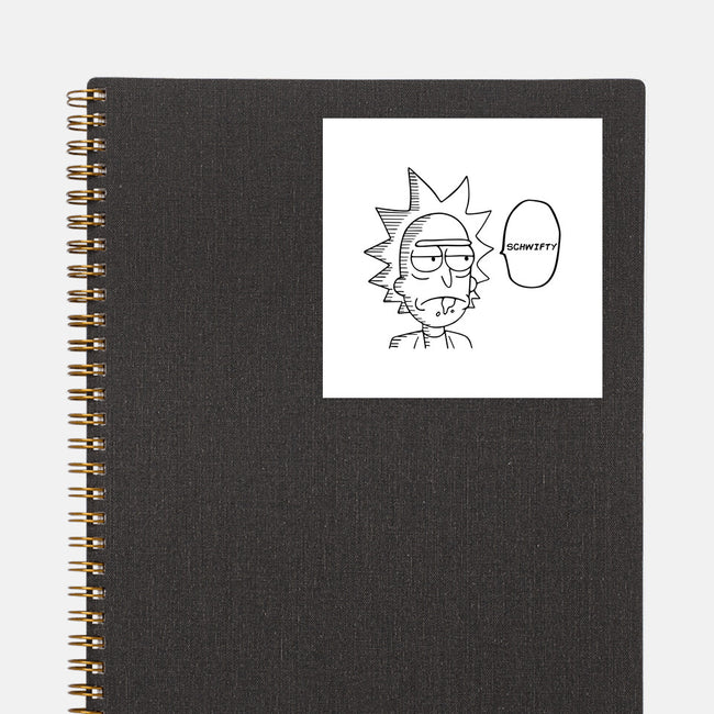 One Science Man-none glossy sticker-Melonseta